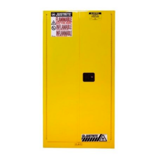 JUSTRITE 896020 FLAMMABLE CABINET (YELLOW)